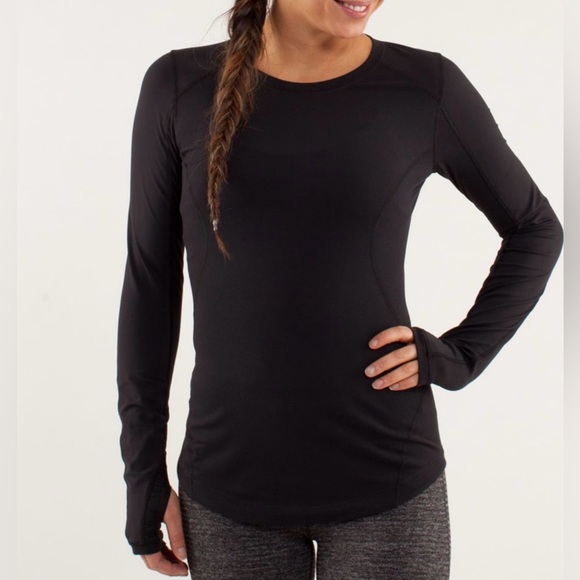 lululemon athletica Tops - Lululemon Run Reflect Long Sleeve
Black Size 4